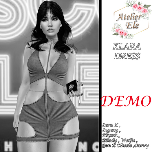 {AE}  [ DEMO ] KLARA DRESS