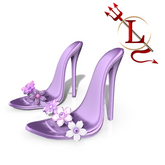 Lilac Flower Heels LEGACY