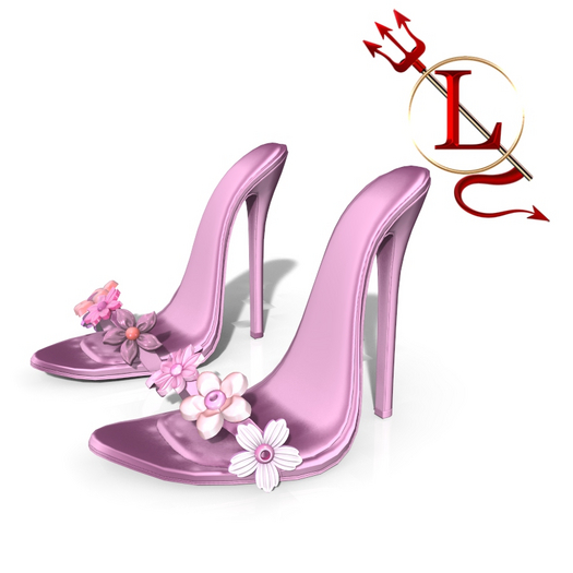 Pink Flower Heels LEGACY