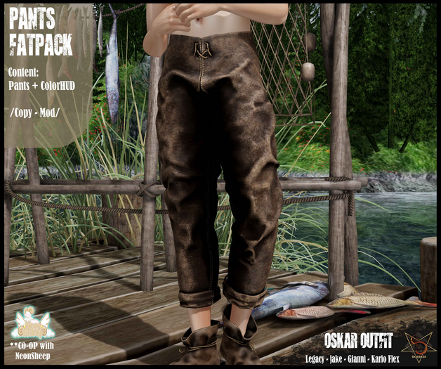 //RKS// Oskar Pants - Fatpack