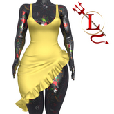 Yellow Valerie Dress Kupra
