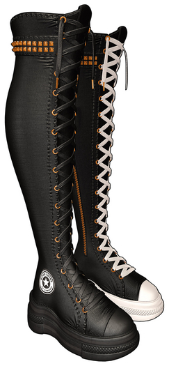 [BL] Astrid boots // crow