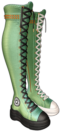 [BL] Astrid boots // fern