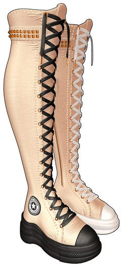 [BL] Astrid boots // latte