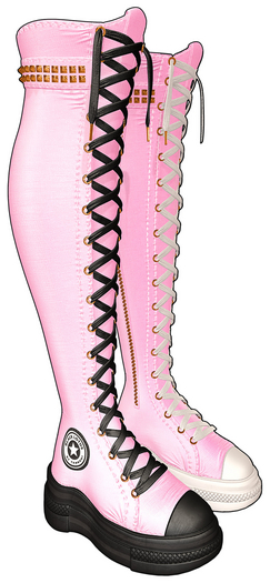 [BL] Astrid boots // rose