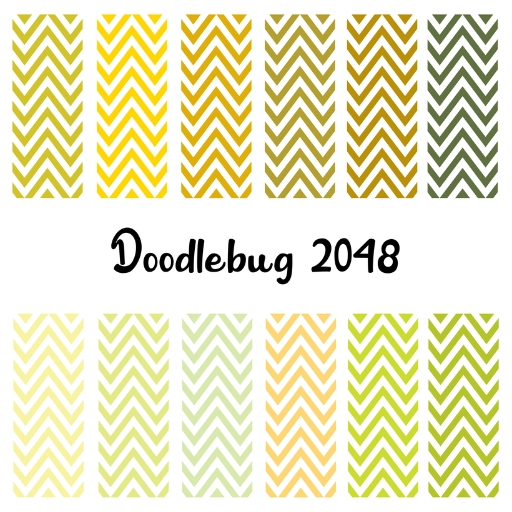Full Perm Yellowish Chevron Textures 2048