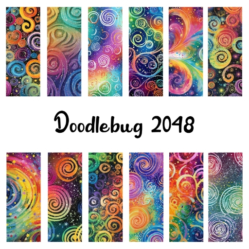 Full Perm Whimsy Rainbow Textures 2048