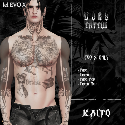 [KAITO] Vore Tattoo