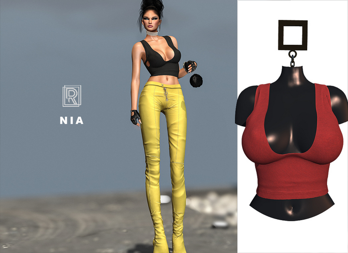 RAPTURE-Top Nia-Foxy Red