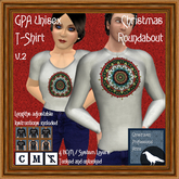 GPA Unisex T-Shirt BOM - Deco Menorah Print v.2