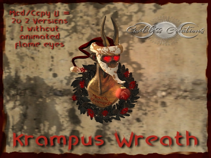)O( GC: Krampus Wreath 
