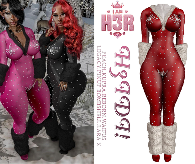 .iAmH3r! - H3idi! Suit - Red