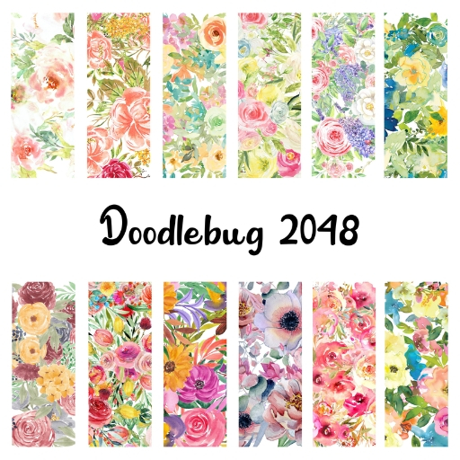 Full Perm Spring Floral Textures 1-2048