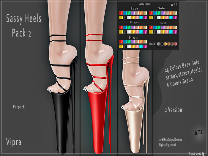 : A75 : Sassy Heels Vipra With Hud Pack 2 DEMO