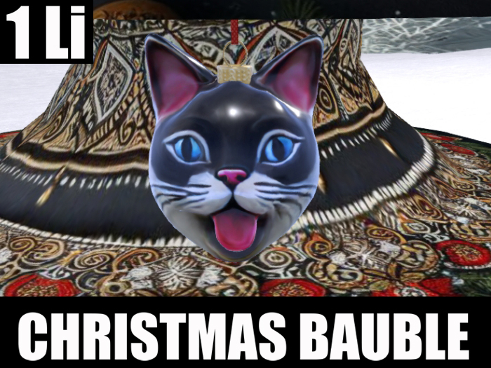 Christmas Bauble Siamese Cat