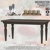 01. [IK] Christmas Dinner Set - Table small - COMMON