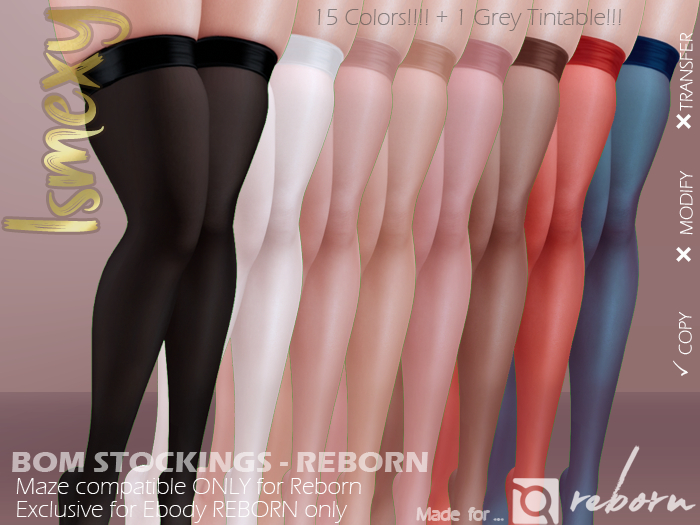 [Is] BOM Stockings for REBORN - MAZE Compatible