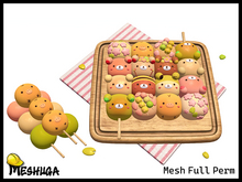 Meshuga Kawaii Japanese Dango FULL PERM MESH