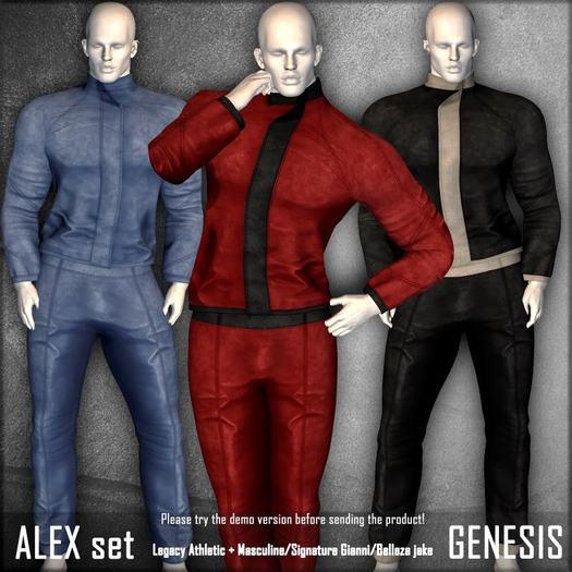 *GENESIS-ALEX SET / DELUXE PACK/
