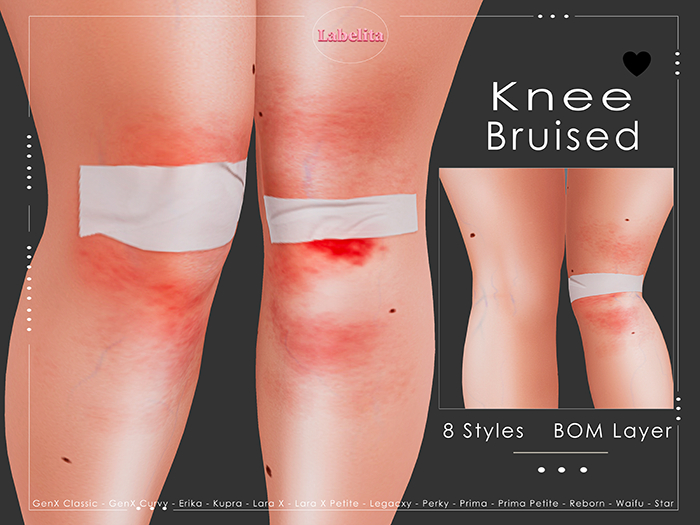 [LABELITA] Knee Bruised BOM
