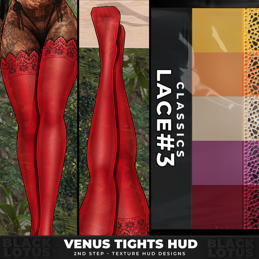 [BL] Venus tights HUD - stockings lace#3