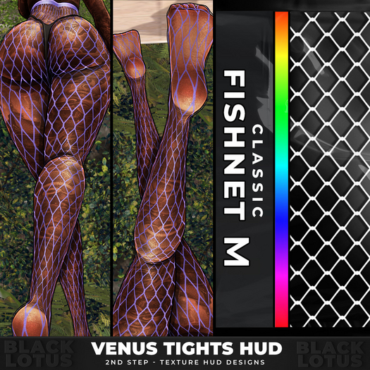 [BL] Venus tights HUD - fishnet tights med