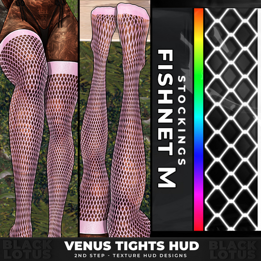 [BL] Venus tights HUD - fishnet stockings med