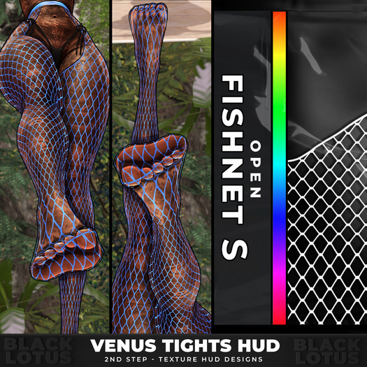 [BL] Venus tights HUD - fishnet tights open small