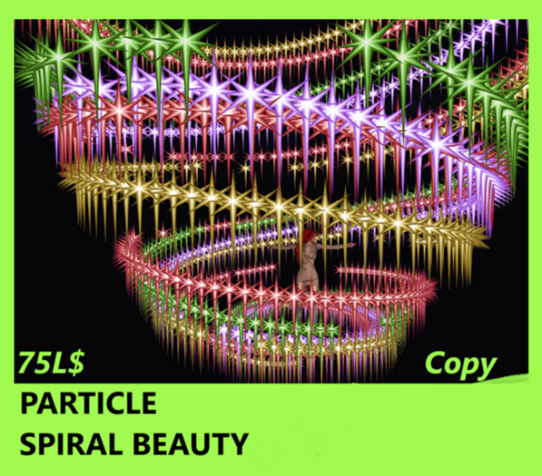 PARTICLE SPIRAL BEAUTY