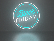 Black Friday 11 neon sign Full Permission