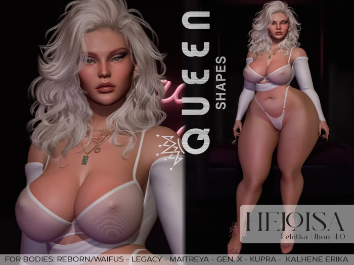.;;QUEEN SHAPES::. HELOISA FOR LELUTKA UBON 4.0 - ADD/REZ