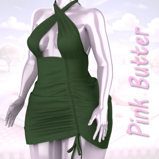 LEGACY + PERKY Rouched Dress Olive