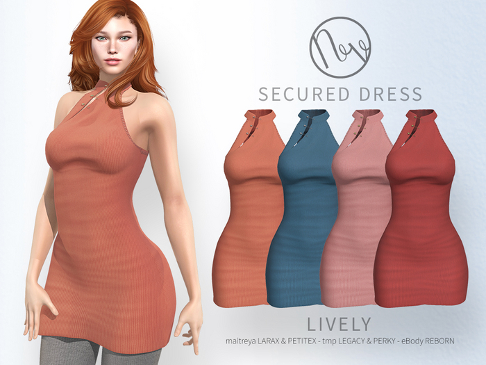 neve dress - secured lively