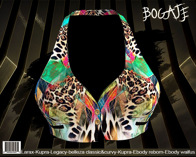 BOGATE _ Vest_ Printed