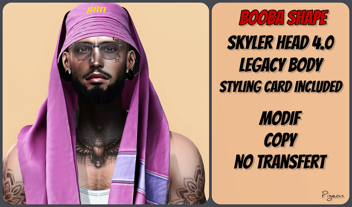 *PIGEON* Booba Shape