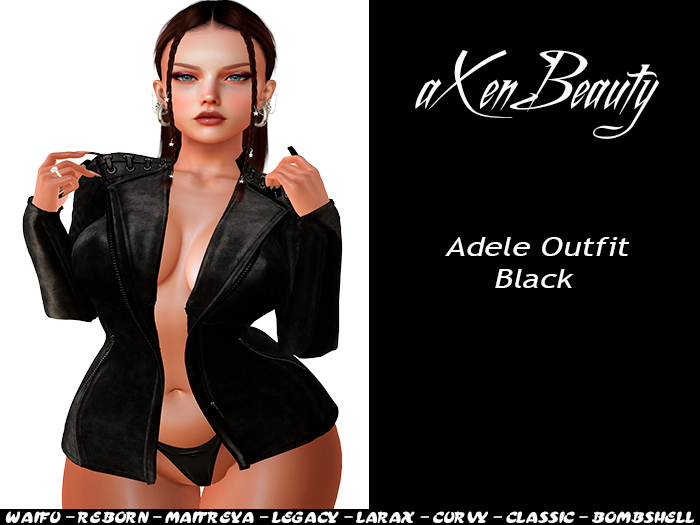 aX: Adele Black Outfit