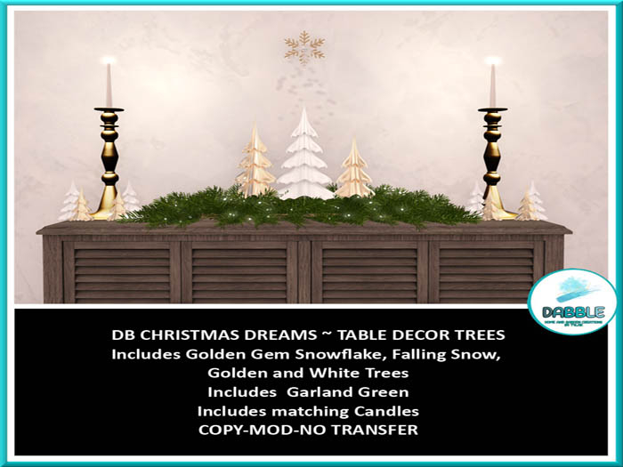 DB CHRISTMAS DREAMS ~ TABLE DECOR TINY HOUSES  add me