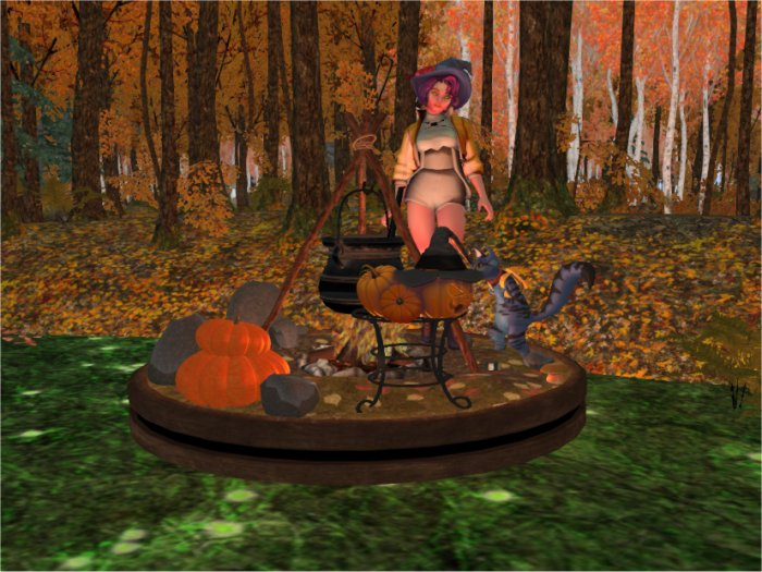 Witch Hazel's Happy Halloween Scene Add Me
