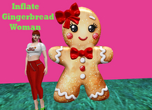Inflate Gingerbread Woman   - PLAGEN  (ADD)