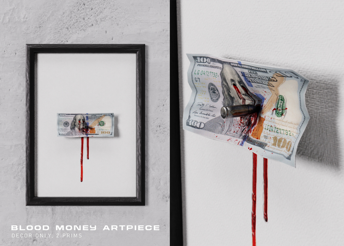 KLN SZN - Blood Money Artpiece