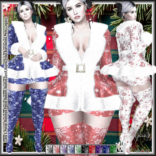 [LRS] Oriane Outfit Pack 2 DEMO ( 13 mesh size )