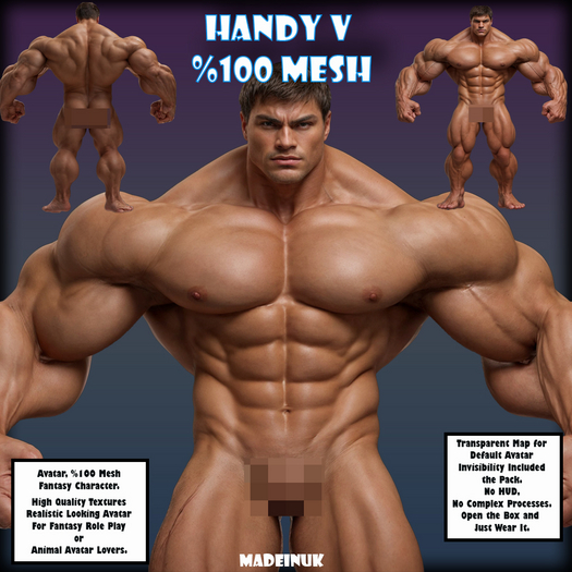 MADEINUK - Handy V - Mesh Avatar