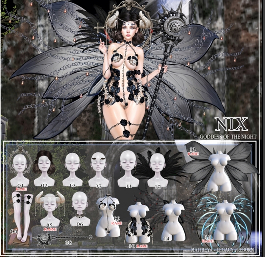 11 - RARE - NIX GODDNES NIIGHT - EARRINGS - SUGAR DOLLS