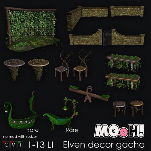 14. MOoH! Elven boat 5LI RARE
