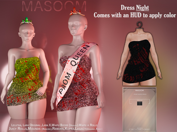 [[ Masoom ]] Prom Queen Dress - Night