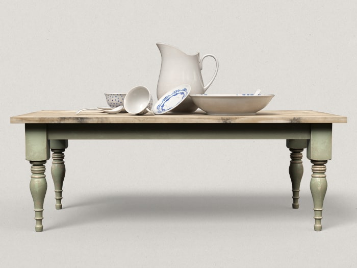 Nutmeg. Farmhouse Table