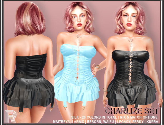 :: RUE :: Charlize Outfit [Silk] (Add me to unpack)
