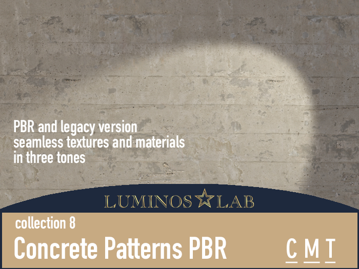 LL Concrete Pattern PBR (collection 8) Full Perm