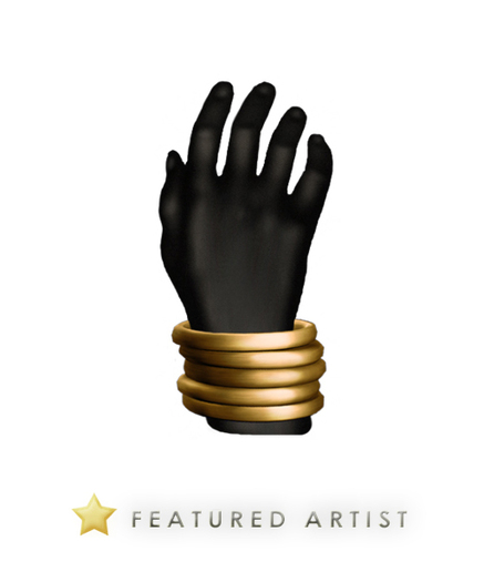 Fashionz! - Towanda Quintet Bangles - Gold