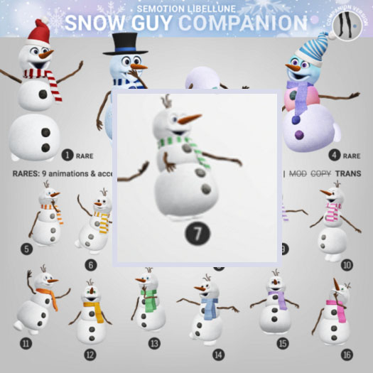 SEmotion Libellune Snow Guy Animesh COMMON 07